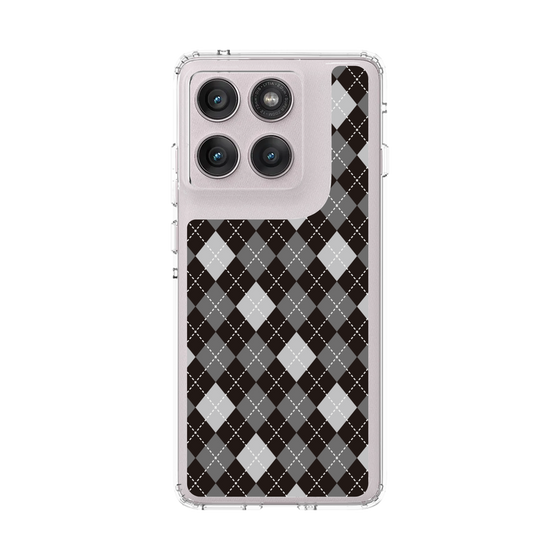 スリムプロテクションケース［ Argyle - Black ］