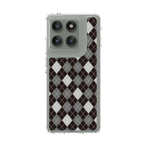 スリムプロテクションケース［ Argyle - Black ］