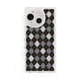 スリムプロテクションケース［ Argyle - Black ］