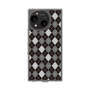 スリムプロテクションケース［ Argyle - Black ］