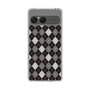 スリムプロテクションケース［ Argyle - Black ］