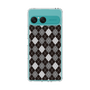 スリムプロテクションケース［ Argyle - Black ］