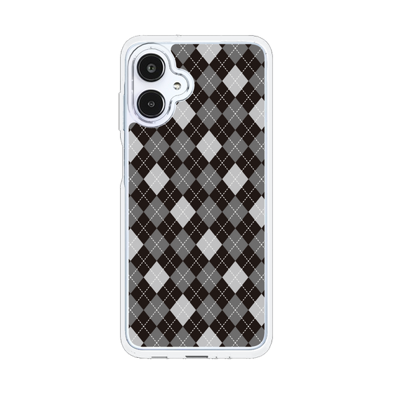 スリムプロテクションケース［ Argyle - Black ］