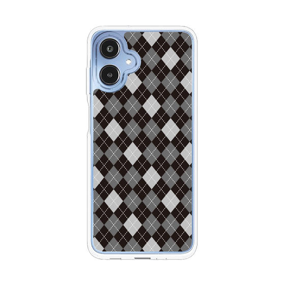 スリムプロテクションケース［ Argyle - Black ］