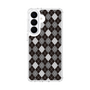 スリムプロテクションケース［ Argyle - Black ］