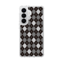 スリムプロテクションケース［ Argyle - Black ］