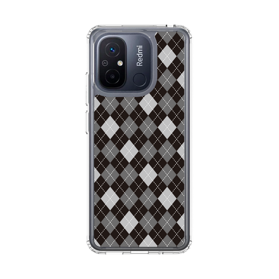 スリムプロテクションケース［ Argyle - Black ］