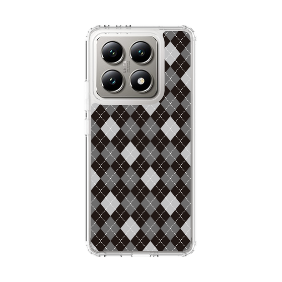 スリムプロテクションケース［ Argyle - Black ］