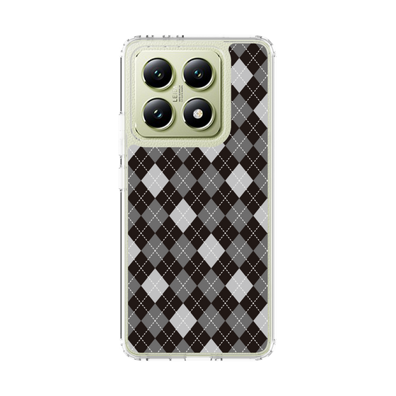 スリムプロテクションケース［ Argyle - Black ］