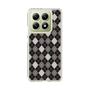スリムプロテクションケース［ Argyle - Black ］