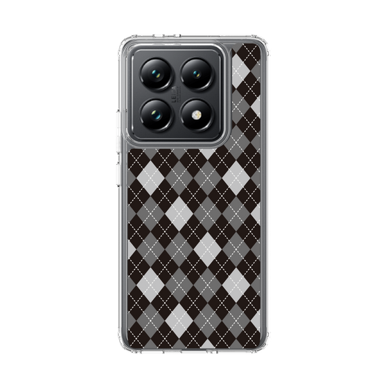 スリムプロテクションケース［ Argyle - Black ］