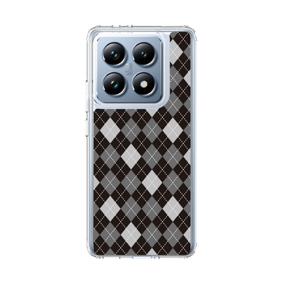 スリムプロテクションケース［ Argyle - Black ］