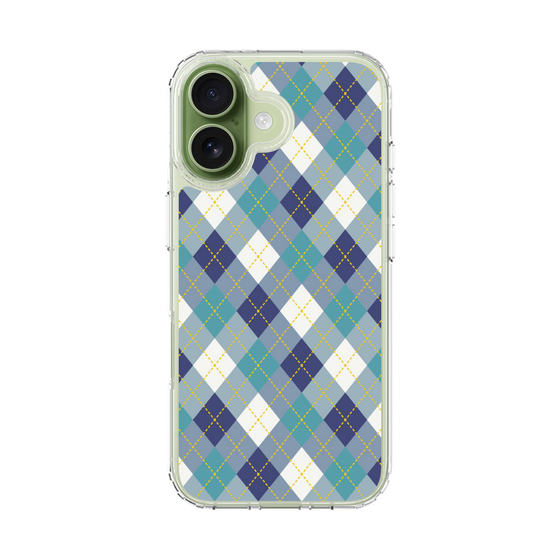 スリムプロテクションケース［ Argyle - Blue ］