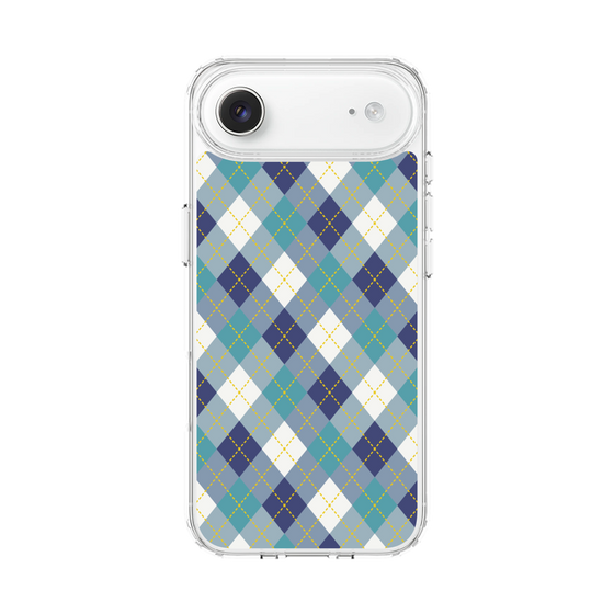 スリムプロテクションケース［ Argyle - Blue ］