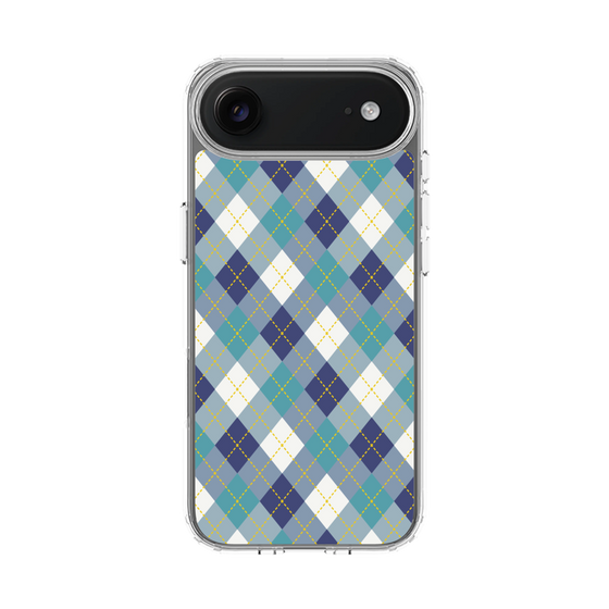 スリムプロテクションケース［ Argyle - Blue ］