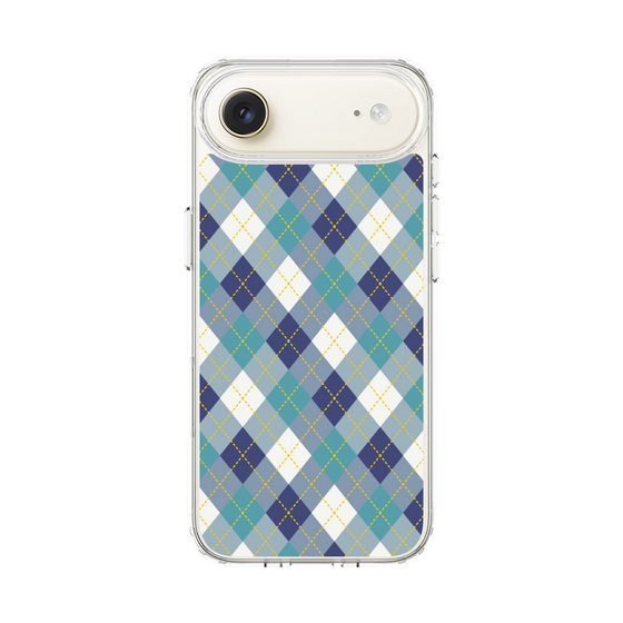 スリムプロテクションケース［ Argyle - Blue ］
