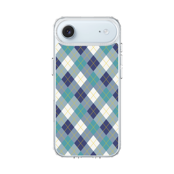 スリムプロテクションケース［ Argyle - Blue ］
