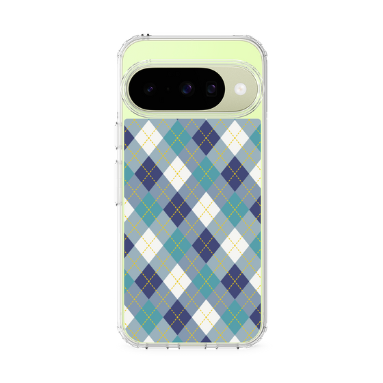 スリムプロテクションケース［ Argyle - Blue ］