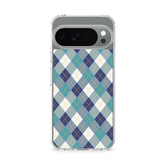 スリムプロテクションケース［ Argyle - Blue ］