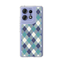 スリムプロテクションケース［ Argyle - Blue ］