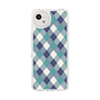 スリムプロテクションケース［ Argyle - Blue ］