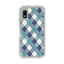 スリムプロテクションケース［ Argyle - Blue ］