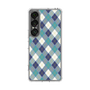 スリムプロテクションケース［ Argyle - Blue ］