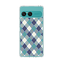 スリムプロテクションケース［ Argyle - Blue ］