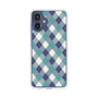 スリムプロテクションケース［ Argyle - Blue ］