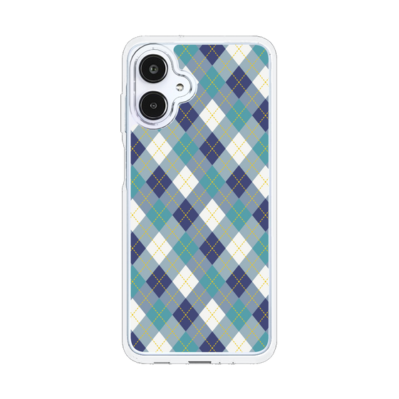 スリムプロテクションケース［ Argyle - Blue ］