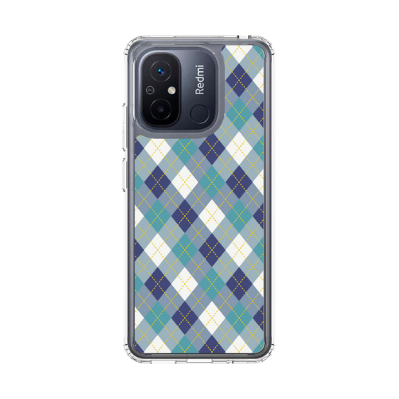 スリムプロテクションケース［ Argyle - Blue ］
