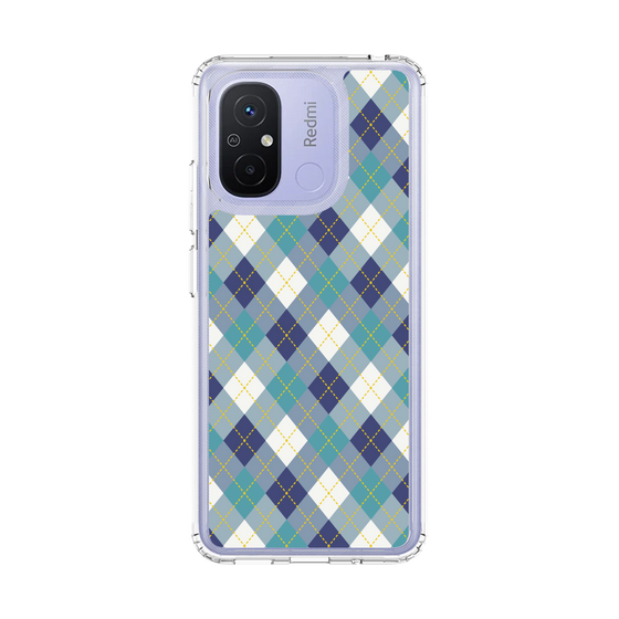 スリムプロテクションケース［ Argyle - Blue ］