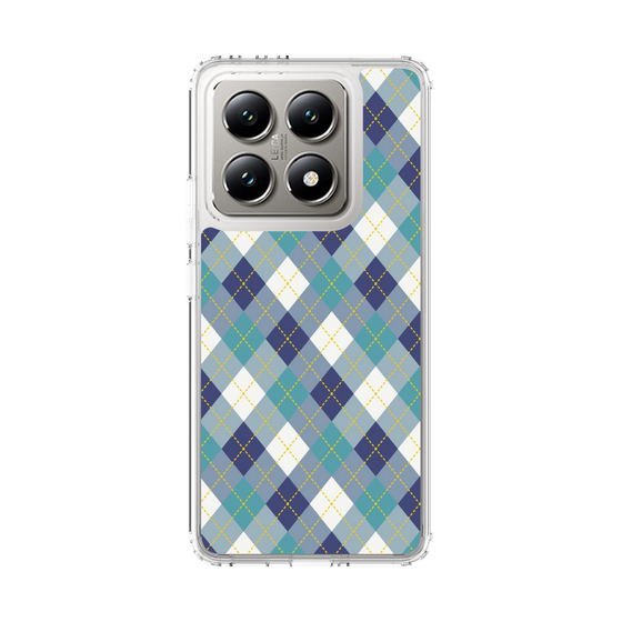 スリムプロテクションケース［ Argyle - Blue ］