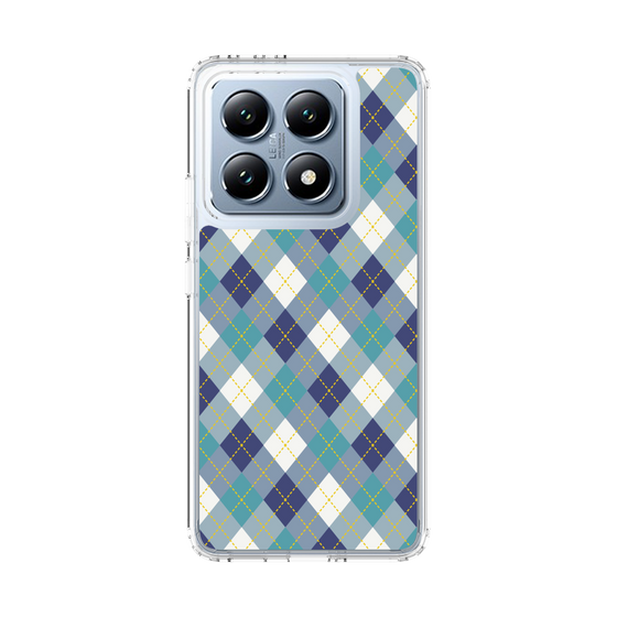 スリムプロテクションケース［ Argyle - Blue ］
