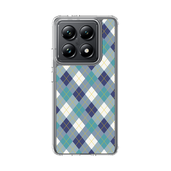 スリムプロテクションケース［ Argyle - Blue ］