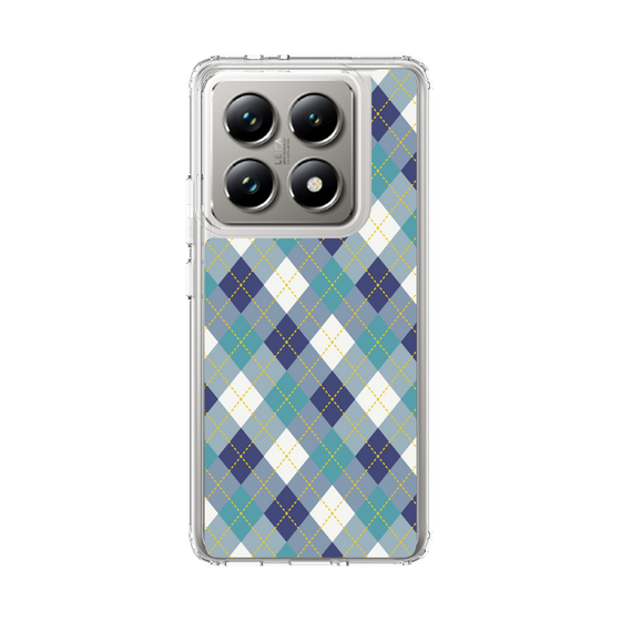 スリムプロテクションケース［ Argyle - Blue ］