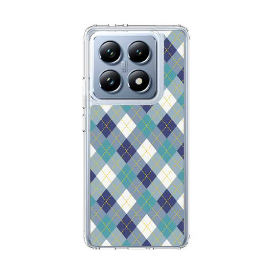 スリムプロテクションケース［ Argyle - Blue ］