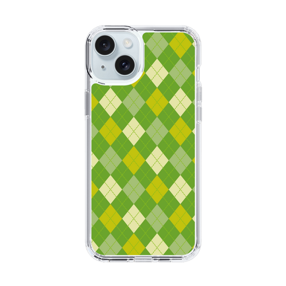 スリムプロテクションケース［ Argyle - Green ］