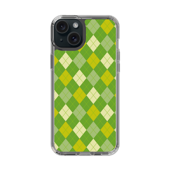 スリムプロテクションケース［ Argyle - Green ］