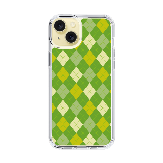 スリムプロテクションケース［ Argyle - Green ］