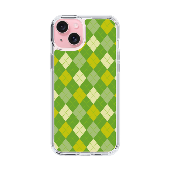 スリムプロテクションケース［ Argyle - Green ］