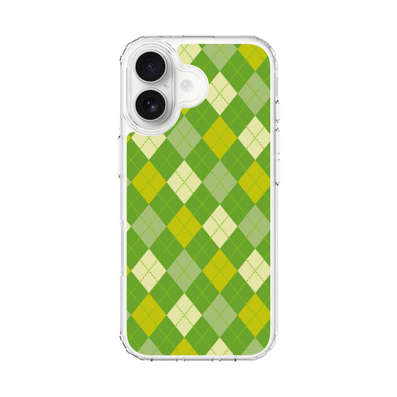 スリムプロテクションケース［ Argyle - Green ］