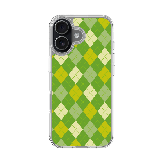 スリムプロテクションケース［ Argyle - Green ］