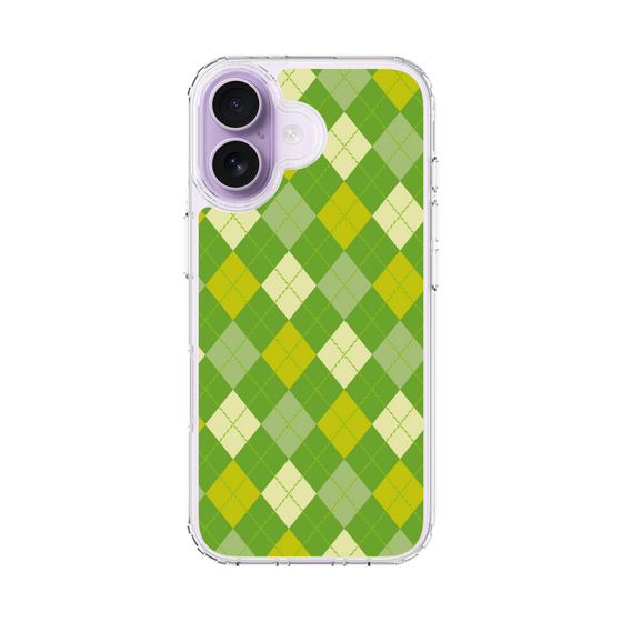 スリムプロテクションケース［ Argyle - Green ］
