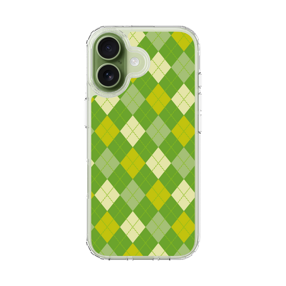 スリムプロテクションケース［ Argyle - Green ］