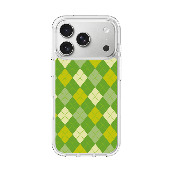 スリムプロテクションケース［ Argyle - Green ］