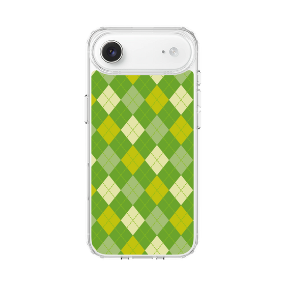 スリムプロテクションケース［ Argyle - Green ］