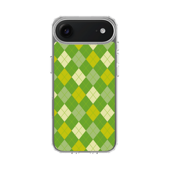 スリムプロテクションケース［ Argyle - Green ］
