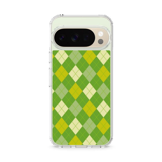スリムプロテクションケース［ Argyle - Green ］
