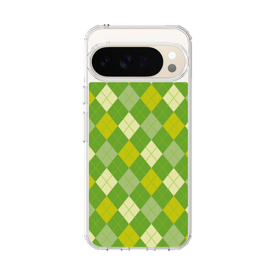 スリムプロテクションケース［ Argyle - Green ］